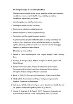 Конспект 'Mākslīgais intelekts – draudi, juridiskie un ētiskie izaicinājumi cilvēcei', 14.