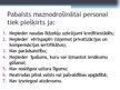 Презентация 'Mazturīgo atbalstīšana Latvijā', 10.