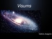 Презентация 'Visums', 1.