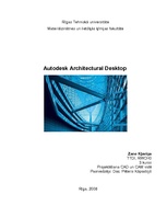 Конспект 'Programma "Autodesk Architectural Desktop"', 1.