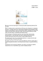 Конспект 'Generating electricity from sea waves', 1.