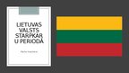 Презентация 'Lietuvas valsts starpkaru periodā', 1.