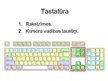 Презентация 'Datora tastatūra', 3.