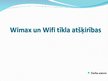 Реферат 'Wimax un wi-fi tīklu atšķirības', 16.