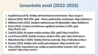 Презентация 'Kā uzņēmējam nekļūdīties ar nodokļiem Latvijā 2026. gadā', 14.