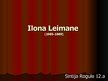 Презентация 'Ilona Leimane', 1.