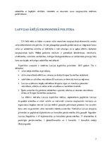Реферат 'Starptautisko ekonomisko attiecību nozīme Latvijas ekonomikā', 7.