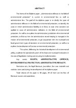 Дипломная 'Administratīvie pārkāpumi vides aizsardzības jomā', 5.