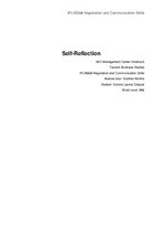Эссе 'Self-Reflection on Negotiation and Communication Skills', 1.