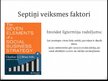 Презентация 'Septiņi veiksmes faktori sociālās uzņēmējdarbības stratēģijā', 4.