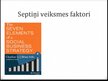 Презентация 'Septiņi veiksmes faktori sociālās uzņēmējdarbības stratēģijā', 10.