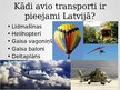 Презентация 'Avio transports Latvijā', 3.