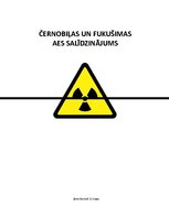 Реферат 'Černobiļas un Fukušimas atomelektrostaciju salīdzinājums', 1.