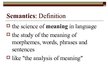 Презентация 'Pragmatics and Semantics. Linguistic. English', 25.