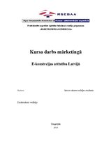 Реферат 'Развитие е-коммерции в Латвии', 2.