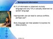 Презентация 'Importance of Body Language vs Spoken Language', 3.