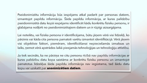 Презентация 'Fizisko personu datu apstrādes likums', 13.