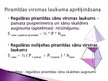 Презентация 'Piramīda. Laukuma un tilpuma aprēķināšana', 3.
