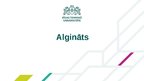 Презентация 'Biomateriāls - Algināts', 1.