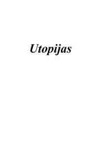 Реферат 'Utopijas', 1.