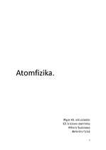 Конспект 'Atomfizika', 1.