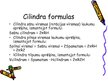Презентация 'Piramīdas, konusi, cilindri un lodes', 18.
