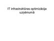 Презентация 'IT infrastruktūras optimizācija uzņēmumā', 1.
