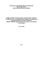 Реферат 'Darba izpildes tehnoloģijas analīze koku gāšanas, atzarošanas un sagarumošanas o', 1.