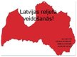 Презентация 'Latvijas reljefa veidošanās', 1.