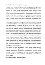 Эссе 'The role of teachers in student success', 2.