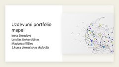 Презентация 'Uzdevumi portfolio mapei', 1.