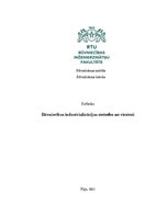 Реферат 'Referāts "Būvniecības industrializācijas metodes un virzieni"', 1.