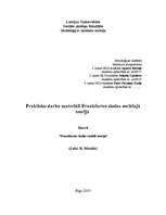 Конспект 'Praktisko darbu materiāli Frankfurtes skolas sociālajā teorijā', 1.