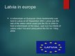 Презентация 'Latvia in Europe', 6.