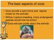 Презентация 'Keeping Wild Animals in Zoos', 4.