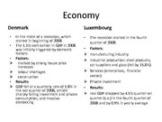 Презентация 'Economics of Denmark and Luxembourg', 3.