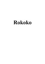 Реферат 'Rokoko', 1.
