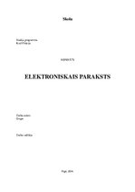 Реферат 'Elektroniskais paraksts', 1.