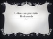 Презентация 'Islāms un pravietis Muhameds', 1.