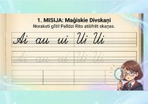 Презентация 'Uzdevumi latviešu valodā 1.-2. klasēm', 3.