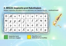 Презентация 'Uzdevumi latviešu valodā 1.-2. klasēm', 4.