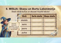 Презентация 'Uzdevumi latviešu valodā 1.-2. klasēm', 8.