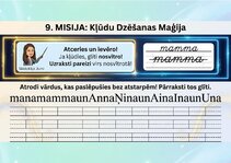 Презентация 'Uzdevumi latviešu valodā 1.-2. klasēm', 11.