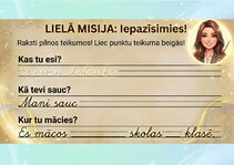 Презентация 'Uzdevumi latviešu valodā 1.-2. klasēm', 13.