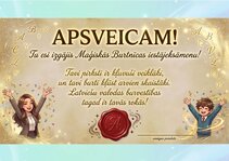 Презентация 'Uzdevumi latviešu valodā 1.-2. klasēm', 15.