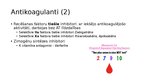 Презентация 'Hemostāzes traucējumi intensīvajā terapijā un anestezioloģijā. Koagulācijas sist', 16.