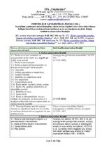 Образец документа 'Individuālo aizsardzības līdzekļu saraksts', 1.