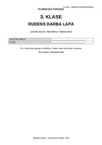 Образец документа 'Rudens darba lapa', 1.