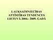 Реферат 'Lauksaimniecības attīstības tendences Lietuvā 2004.-2009.gadā', 15.