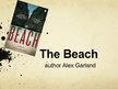 Презентация 'Book Review. "The Beach" by Alex Garland', 1.
